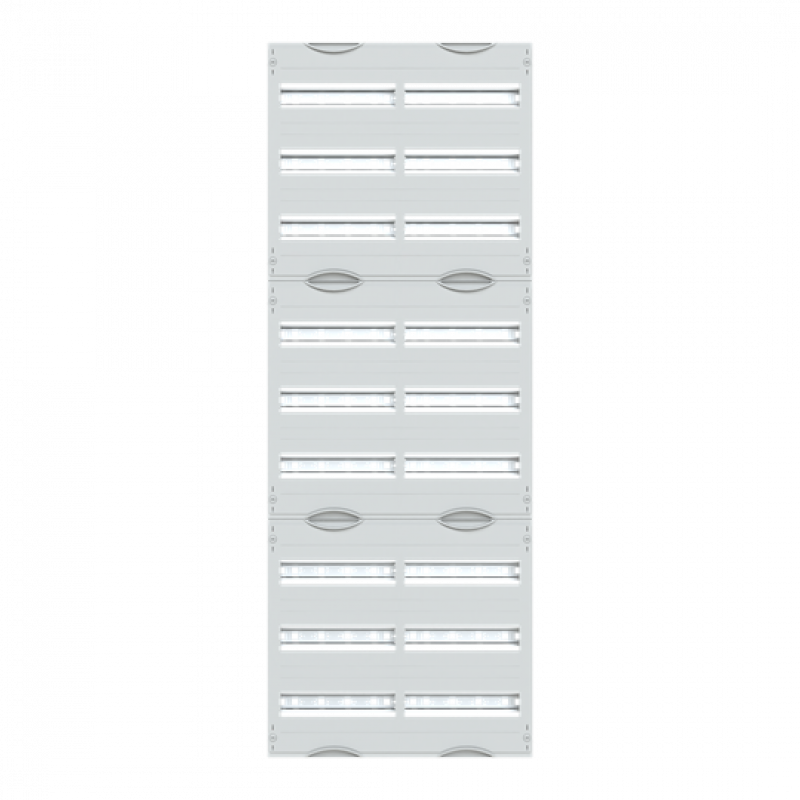 ABB STRIEBEL & JOHN 2V5A Reiheneinbaugeräte-Modul, Reihenabstand 125mm, 9RE/BH5, 2FB Modul montiert auf EDF-Profil