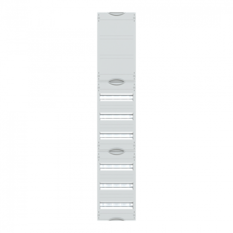 ABB STRIEBEL & JOHN 1V5KA Reiheneinbaugeräte-Modul, Reihenabstand 125mm, 9RE/BH5, 1FB Modul montiert auf EDF-Profil