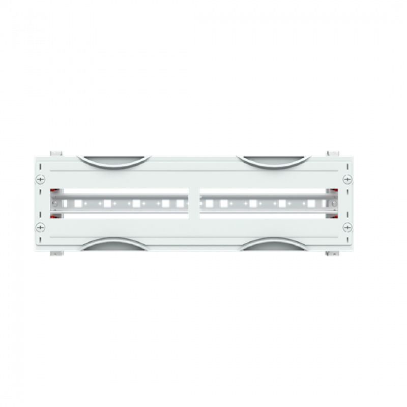 ABB STRIEBEL & JOHN MG201 Reiheneinbaugeräte-Modul 1RE / 2FB, 125 / 150 mm Reihenabstand CombiLine-Modul, montiert