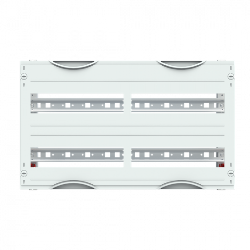 ABB STRIEBEL & JOHN MG202 Reiheneinbaugeräte-Modul 2RE / 2FB, 125 mm Reihenabstand CombiLine-Modul, montiert