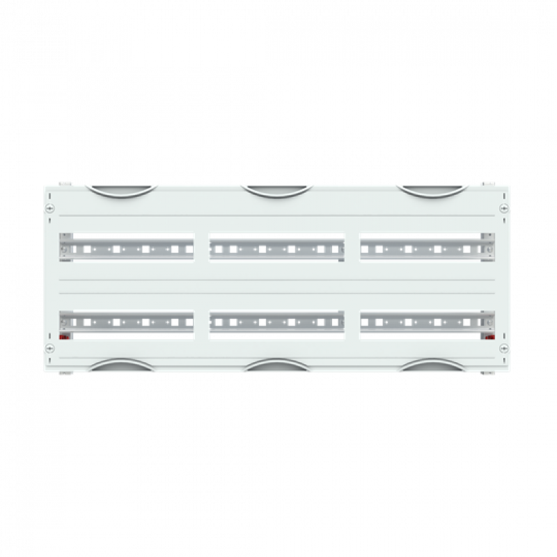 ABB STRIEBEL & JOHN MG302 Reiheneinbaugeräte-Modul 2RE / 3FB, 125 mm Reihenabstand CombiLine-Modul, montiert