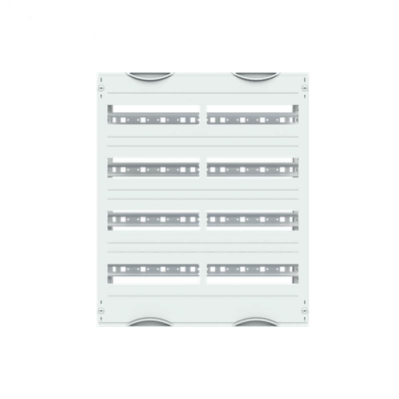 ABB STRIEBEL & JOHN MG204 Reiheneinbaugeräte-Modul 4RE / 2FB, 125 mm Reihenabstand CombiLine-Modul, montiert