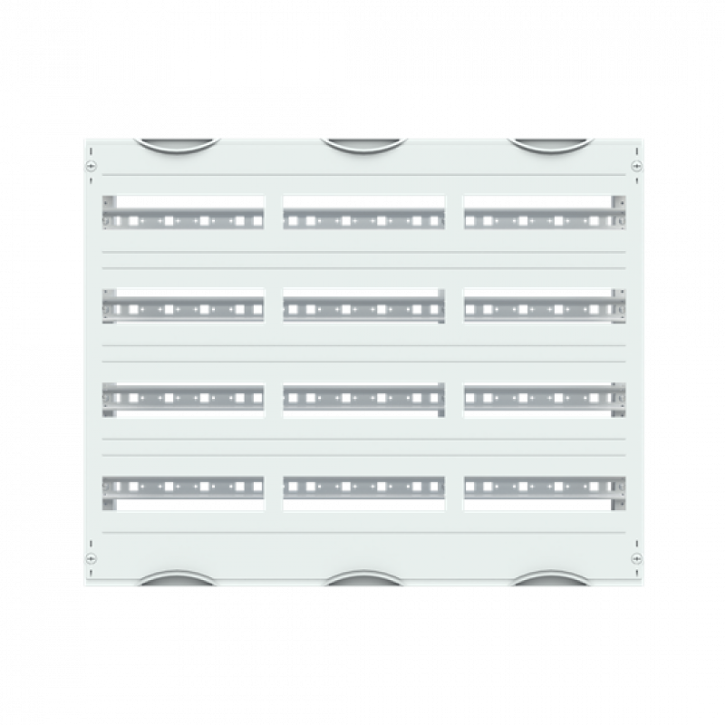 ABB STRIEBEL & JOHN MG304 Reiheneinbaugeräte-Modul 4RE / 3FB, 125 mm Reihenabstand CombiLine-Modul, montiert