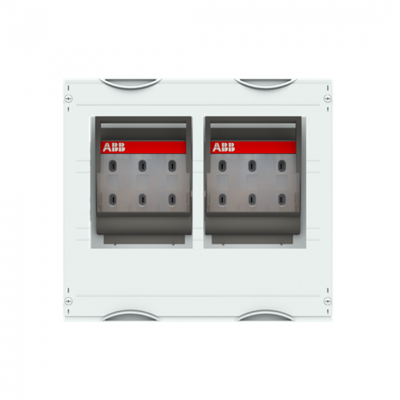 ABB STRIEBEL & JOHN MT242B Sicherungslasttrennschalter-Modul 3RE / BH00, 2FB, inkl. 2x NH1 Trenner CombiLine-Modul, montiert