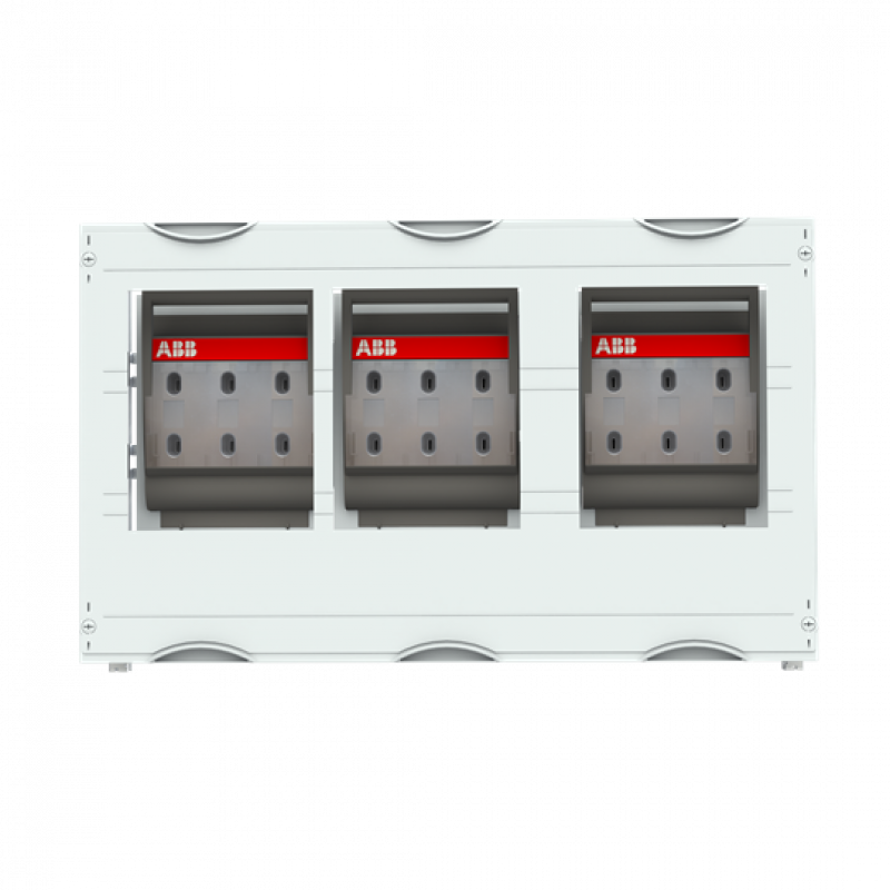 ABB STRIEBEL & JOHN MT342B Sicherungslasttrennschalter-Modul 3RE / BH00, 3FB, inkl. 3x NH1 Trenner CombiLine-Modul, montiert