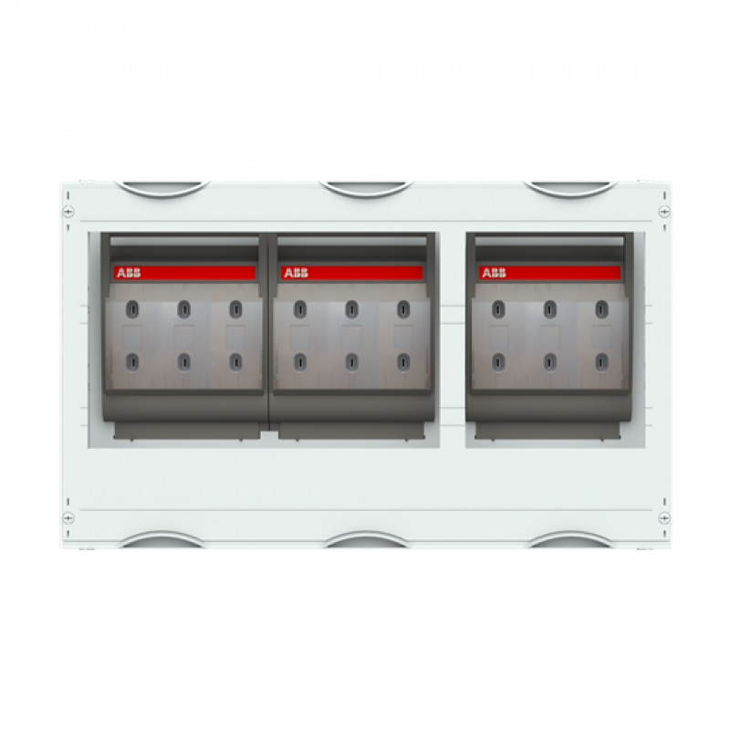 ABB STRIEBEL & JOHN MT344B Sicherungslasttrennschalter-Modul 3RE / BH00, 3FB, inkl. 3x NH2 Trenner CombiLine-Modul, montiert