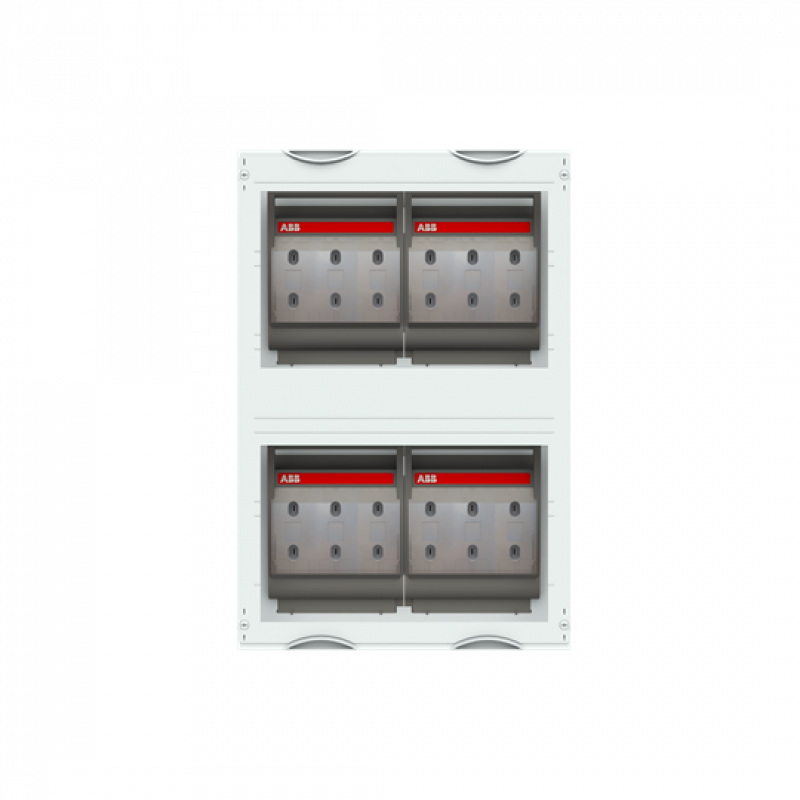 ABB STRIEBEL & JOHN MT245B Sicherungslasttrennschalter-Modul 5RE / BH1, 2FB, inkl. 4x NH2 Trenner CombiLine-Modul, montiert