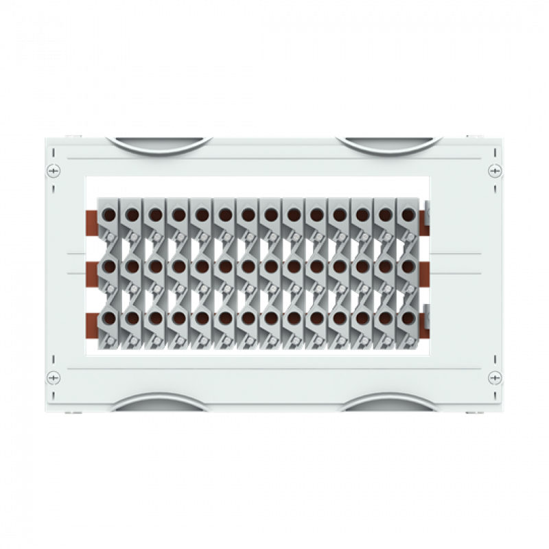 ABB STRIEBEL & JOHN MR202B Sammelschienen-Modul 2RE / BH000, 2FB, 60 mm horizontal CombiLine-Modul, montiert