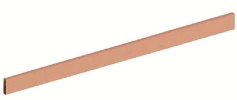 ABB STRIEBEL & JOHN ZXM1013 CU-Schiene 20x5 mm, L:246mm, Kupferschiene, montiert