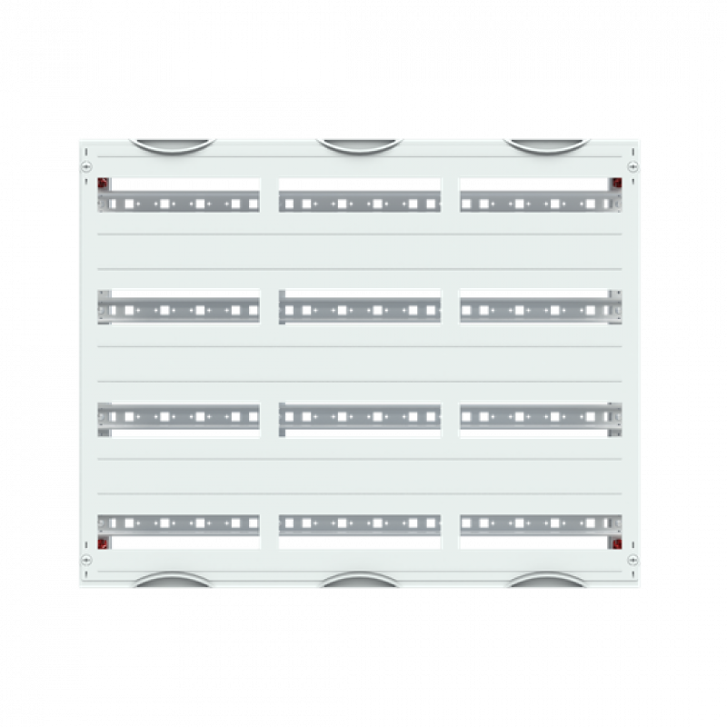 ABB STRIEBEL & JOHN MBG434 Reiheneinbaugeräte-Modul 4RE / 3FB, 150 mm Reihenabstand CombiLine-Modul, Bausatz