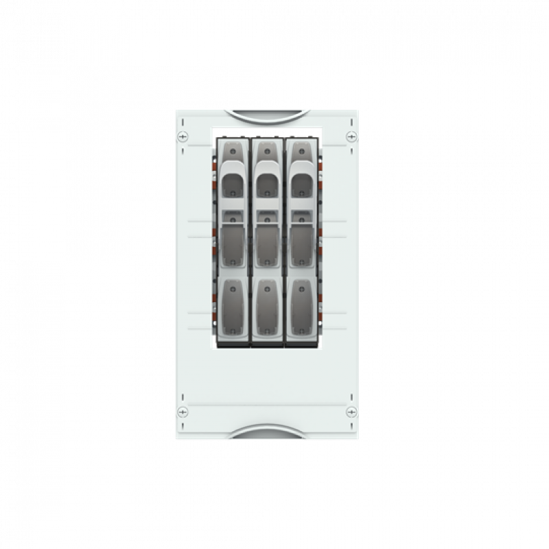 ABB STRIEBEL & JOHN MD152B Sammelschienensystem-Modul 3RE / 1FB, mit NH00-Lasttrennleisten CombiLine-Modul, montiert