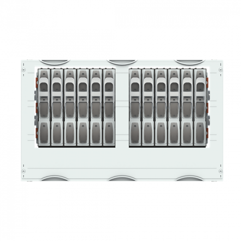 ABB STRIEBEL & JOHN MD352B Sammelschienensystem-Modul 3RE / 3FB, mit NH00-Lasttrennleisten CombiLine-Modul, montiert