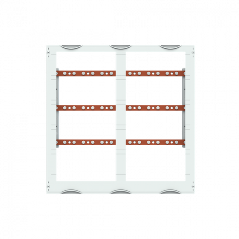 ABB STRIEBEL & JOHN MD300B NH-Lasttrennleisten-Modul 5RE / 3FB, incl. 12x NH00 Leisten ZLBM CombiLine-Modul, montiert