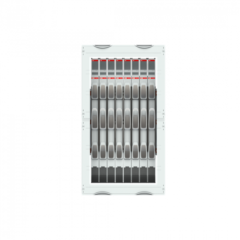 ABB STRIEBEL & JOHN MD200EB NH-Lasttrennleisten-Modul 5RE / 2FB, incl. 8x NH00 Leisten EFM CombiLine-Modul, montiert