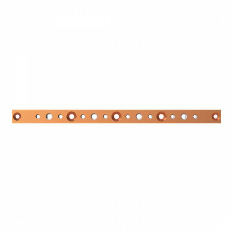 ABB STRIEBEL & JOHN ZX1221 CU-Schienen 30x10 mm, L: 465 mm, Kupferschiene, lose Lieferung