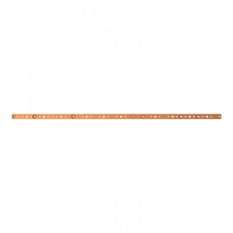 ABB STRIEBEL & JOHN ZX1224 CU-Schienen 30x10 mm, L: 1215 mm, Kupferschiene, lose Lieferung