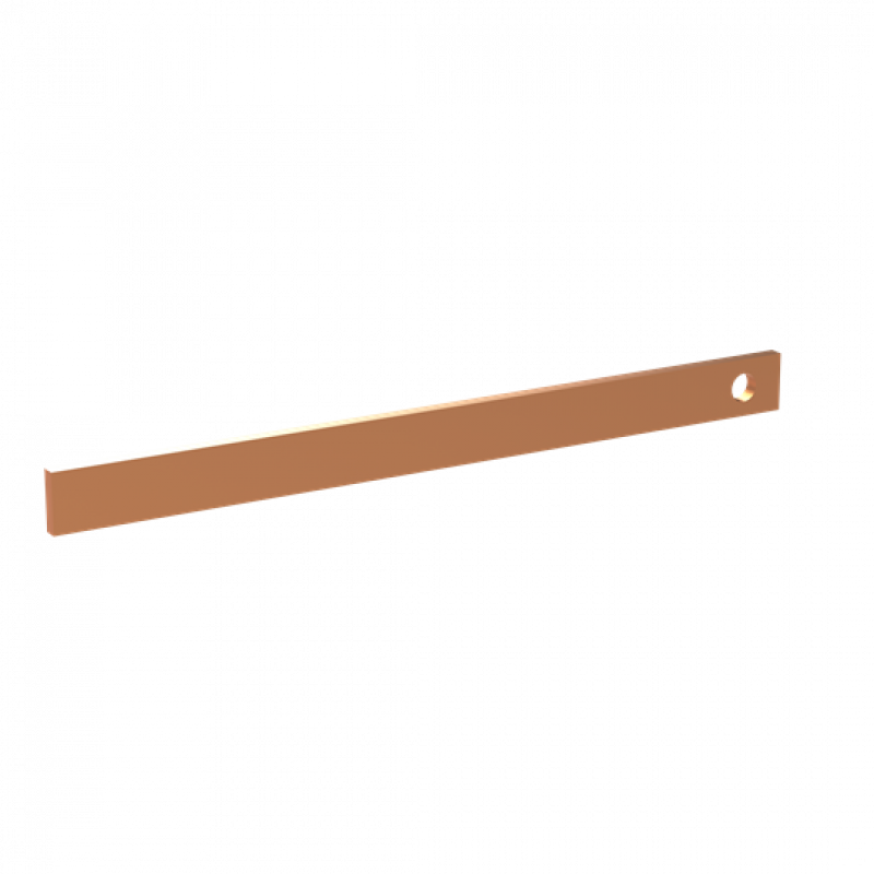 ABB STRIEBEL & JOHN ZX2106 CU-Schiene 20x5 mm, L:247mm, Kupferschiene, lose Lieferung