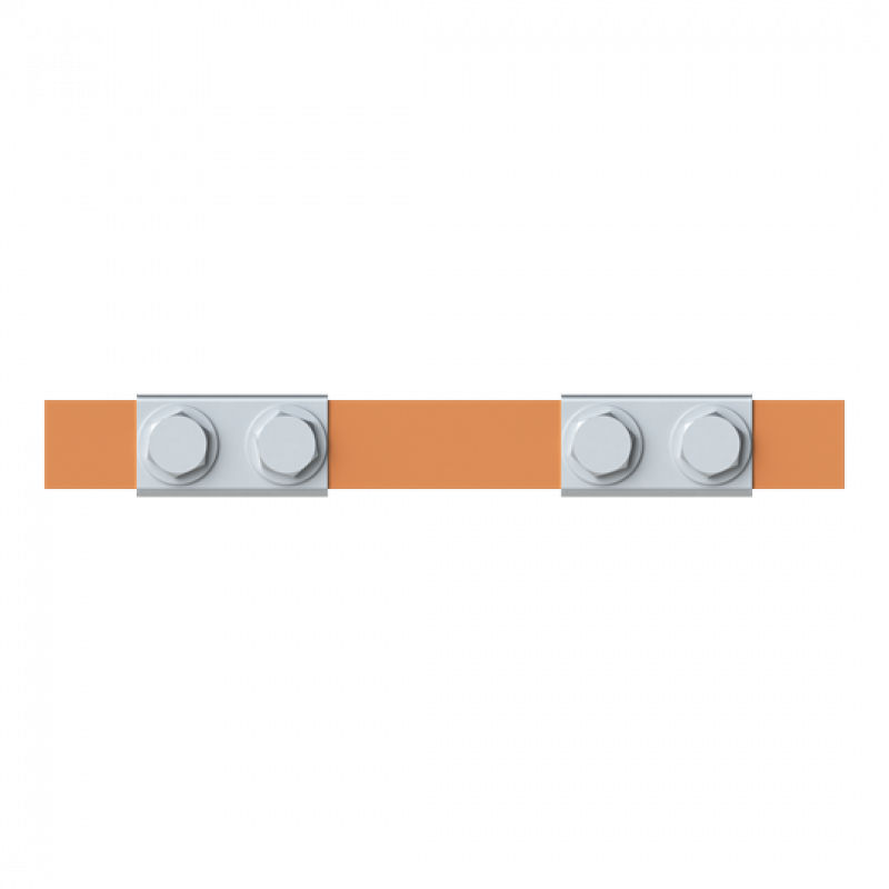 ABB STRIEBEL & JOHN ZX2324 CU-Schiene 20x5 mm, L: 43+95+43, Kupferschiene, lose Lieferung