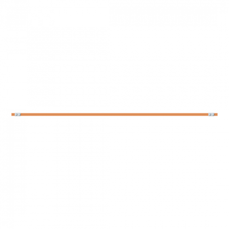 ABB STRIEBEL & JOHN ZX2335 CU-Schiene 20x5 mm, L: 43+1404+43, Kupferschiene, lose Lieferung