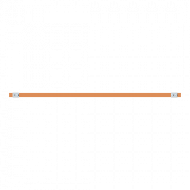 ABB STRIEBEL & JOHN ZX2340 CU-Schiene 30x5 mm, L: 43+1095+43, Kupferschiene, lose Lieferung