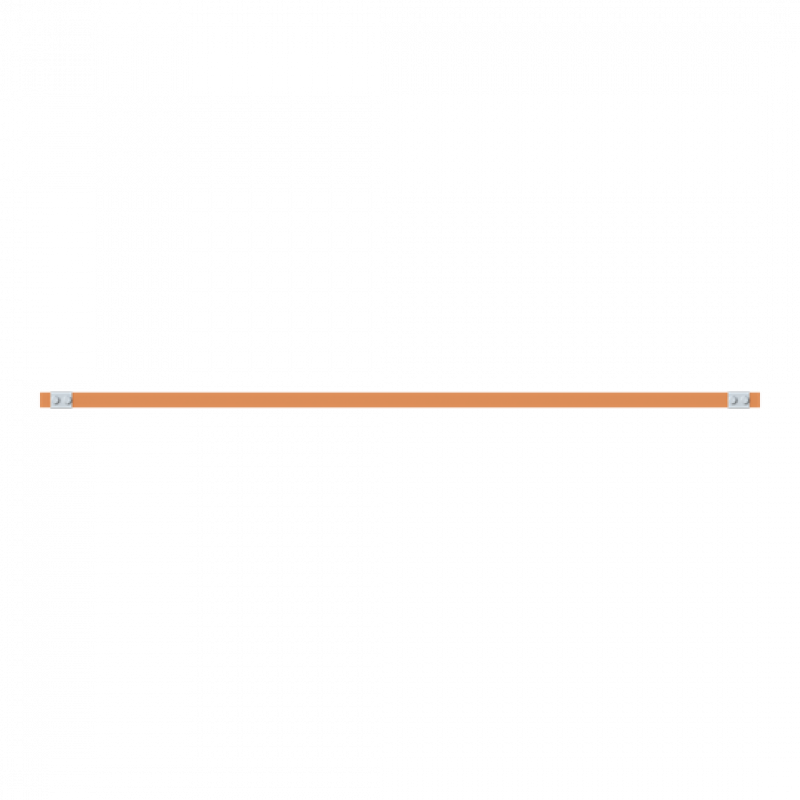 ABB STRIEBEL & JOHN ZX2341 CU-Schiene 30x5 mm, L: 43+1345+43, Kupferschiene, lose Lieferung