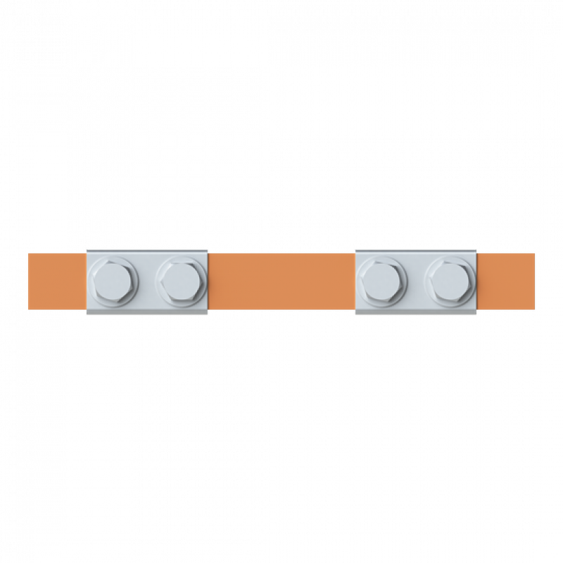 ABB STRIEBEL & JOHN ZXM2324 CU-Schiene 20x5 mm, L: 43+95+43, Kupferschiene, montiert