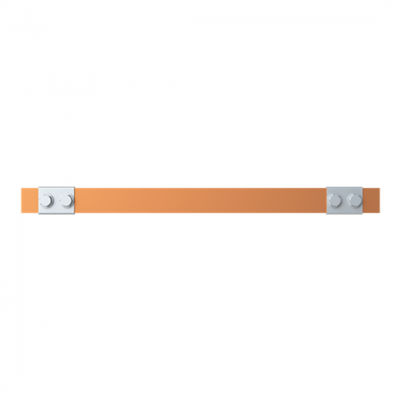 ABB STRIEBEL & JOHN ZXM2337 CU-Schiene 30x5 mm, L: 43+345+43, Kupferschiene, montiert