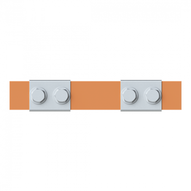 ABB STRIEBEL & JOHN ZXM2348 CU-Schiene 30x10 mm, L: 43+95+43, Kupferschiene, montiert