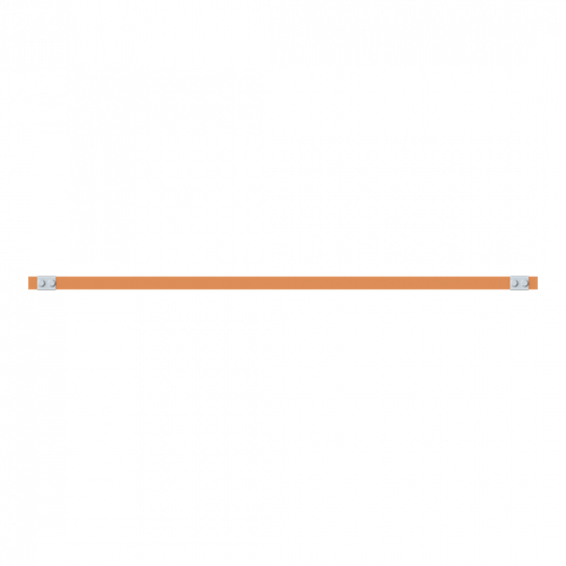ABB STRIEBEL & JOHN ZXM2352 CU-Schiene 30x10 mm, L: 43+1095+43, Kupferschiene, montiert