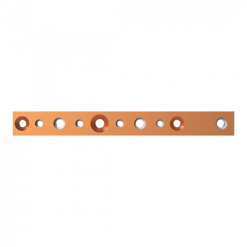 ABB STRIEBEL & JOHN ZX2520 CU-Schiene 30x10 mm, L:274mm, Kupferschiene, lose Lieferung