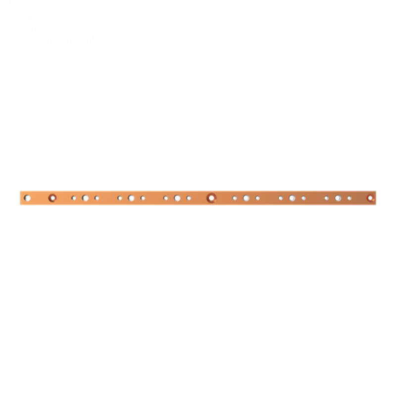 ABB STRIEBEL & JOHN ZX2522 CU-Schiene 30x10 mm, L:774mm, Kupferschiene, lose Lieferung