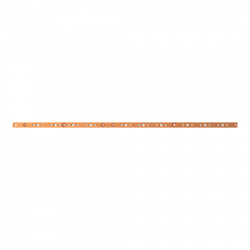 ABB STRIEBEL & JOHN ZX2524 CU-Schiene 30x10 mm, L:1274mm, Kupferschiene, lose Lieferung