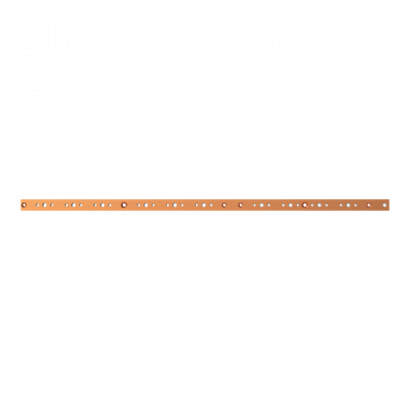 ABB STRIEBEL & JOHN ZX2529 CU-Schiene 40x10 mm, L:1274mm, Kupferschiene, lose Lieferung