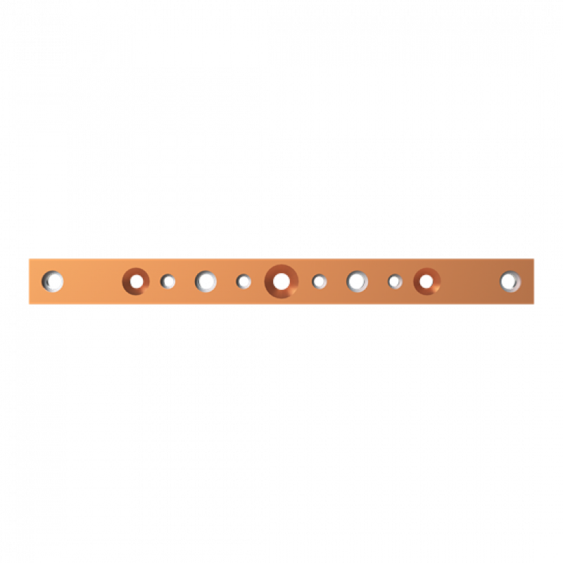 ABB STRIEBEL & JOHN ZX2530 CU-Schiene 30x10 mm, L:333mm, Kupferschiene, lose Lieferung