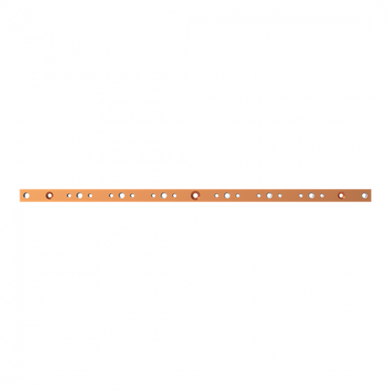 ABB STRIEBEL & JOHN ZX2532 CU-Schiene 30x10 mm, L:833mm, Kupferschiene, lose Lieferung