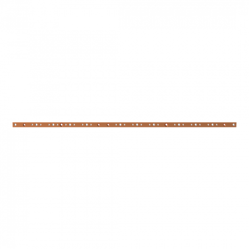 ABB STRIEBEL & JOHN ZX2534 CU-Schiene 30x10 mm, L:1333mm, Kupferschiene, lose Lieferung