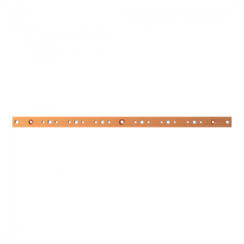 ABB STRIEBEL & JOHN ZX2537 CU-Schiene 40x10 mm, L:833mm, Kupferschiene, lose Lieferung
