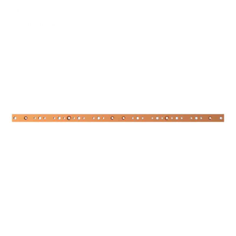 ABB STRIEBEL & JOHN ZX2538 CU-Schiene 40x10 mm, L:1083mm, Kupferschiene, lose Lieferung