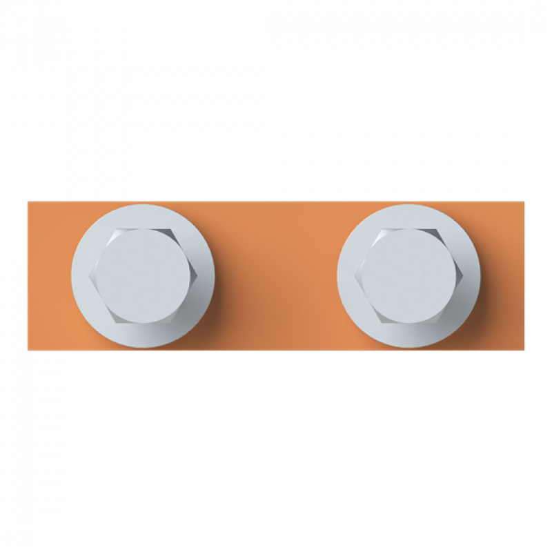 ABB STRIEBEL & JOHN ZX2540 Sammelschienenverbinder Cu 30x10 mm, 1-polig