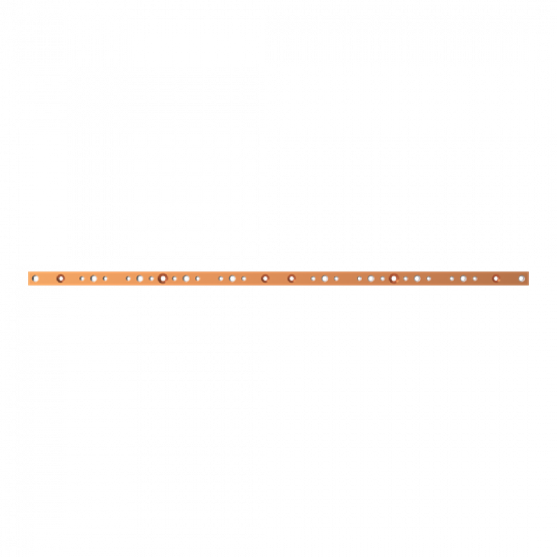ABB STRIEBEL & JOHN ZXM2533 CU-Schiene 30x10 mm, L:1083mm, Kupferschiene, montiert