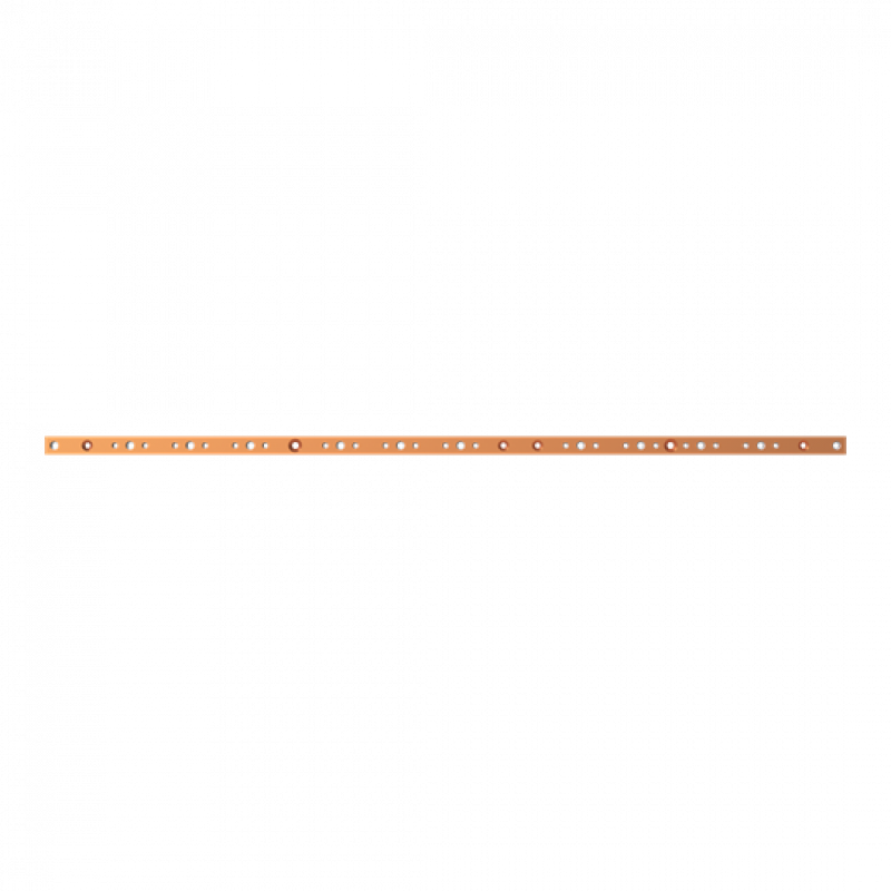 ABB STRIEBEL & JOHN ZXM2534 CU-Schiene 30x10 mm, L:1333mm, Kupferschiene, montiert