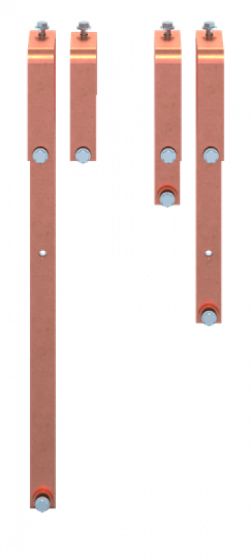 ABB STRIEBEL & JOHN ZX2621 CU-Schiene 40x10 mm, VBS für OT800 3P, N unten, Kupferschiene, lose Lieferung