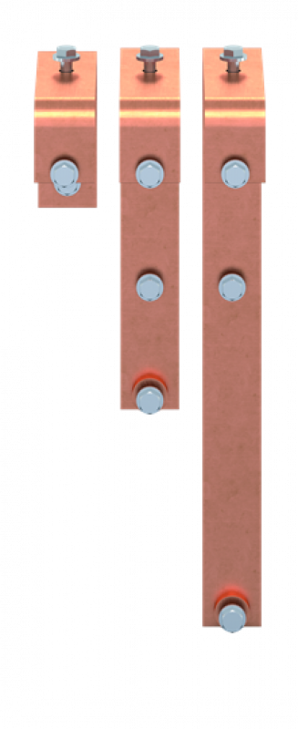 ABB STRIEBEL & JOHN ZXM2616 CU-Schiene 50x10 mm, VBS für XT6 3P, Kupferschiene, im Schrank montiert