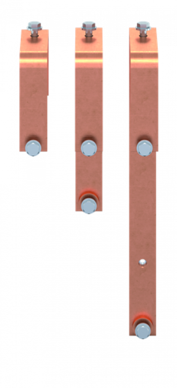 ABB STRIEBEL & JOHN ZXM2622 CU-Schiene 40x10 mm, VBS für OT1000 3P, Kupferschiene, im Schrank montiert