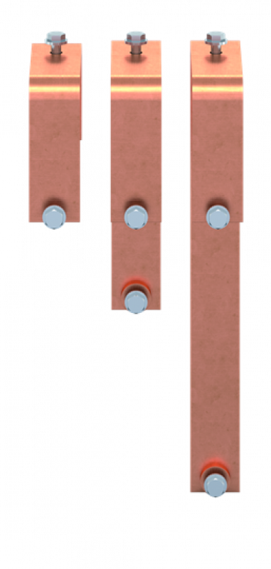 ABB STRIEBEL & JOHN ZXM2625 CU-Schiene 50x10 mm, VBS für OT1000 3P, Kupferschiene, im Schrank montiert