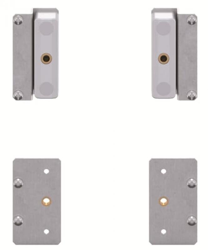 ABB STRIEBEL & JOHN ZX2760 N/PE Halterset 2-fach links / rechts, 2-3FB Lose Lieferung