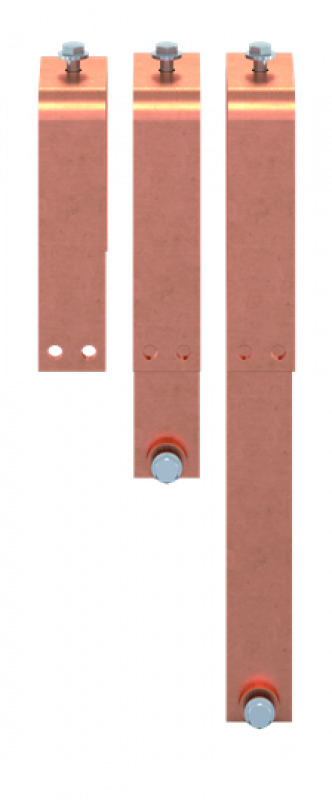 ABB STRIEBEL & JOHN ZX2631 CU-Schiene 50x10 mm, VBS für XT7 3P, Kupferschiene, lose Lieferung
