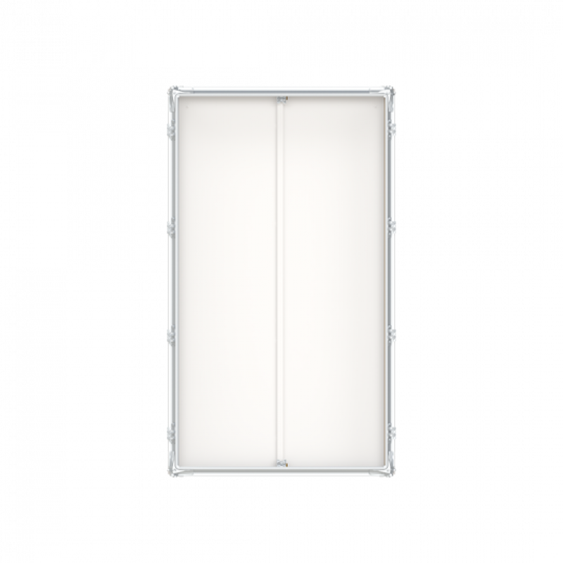 ABB STRIEBEL & JOHN R412T3B TriLine Reihenschaltschrank, Gerüst mit Rückwand, 4FB/12RE/T3