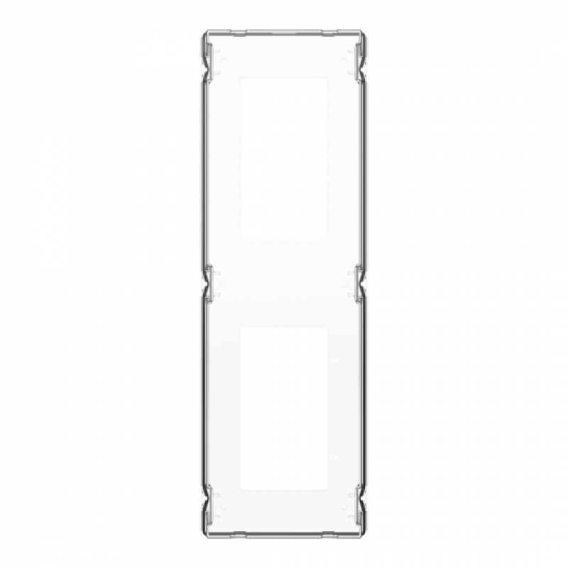 ABB STRIEBEL & JOHN SZHA750P10 Hauben IP54, 10 Stück mit Öffnung, 750mm Systemteil für CombiLine