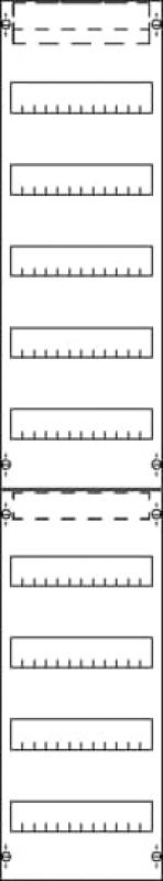 ABB STRIEBEL & JOHN FV19 Verteilerfeld, 9RE